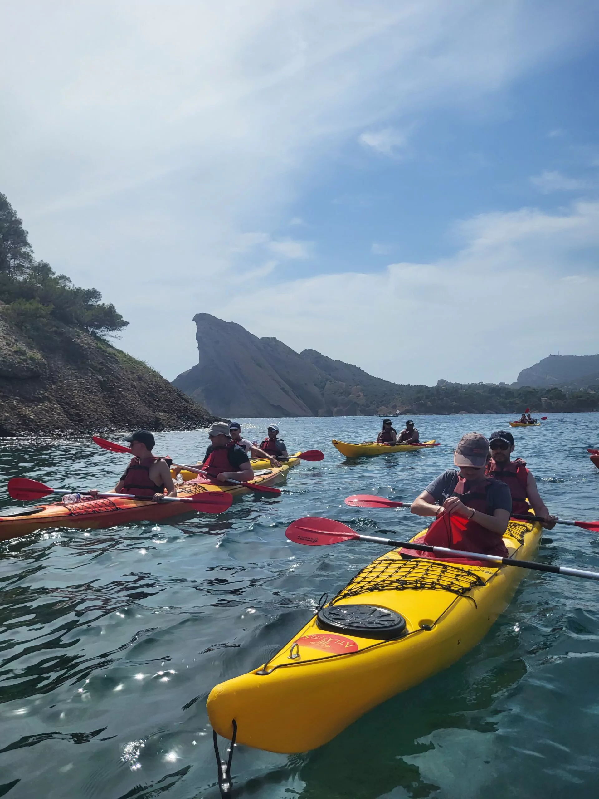 Team building en kayak