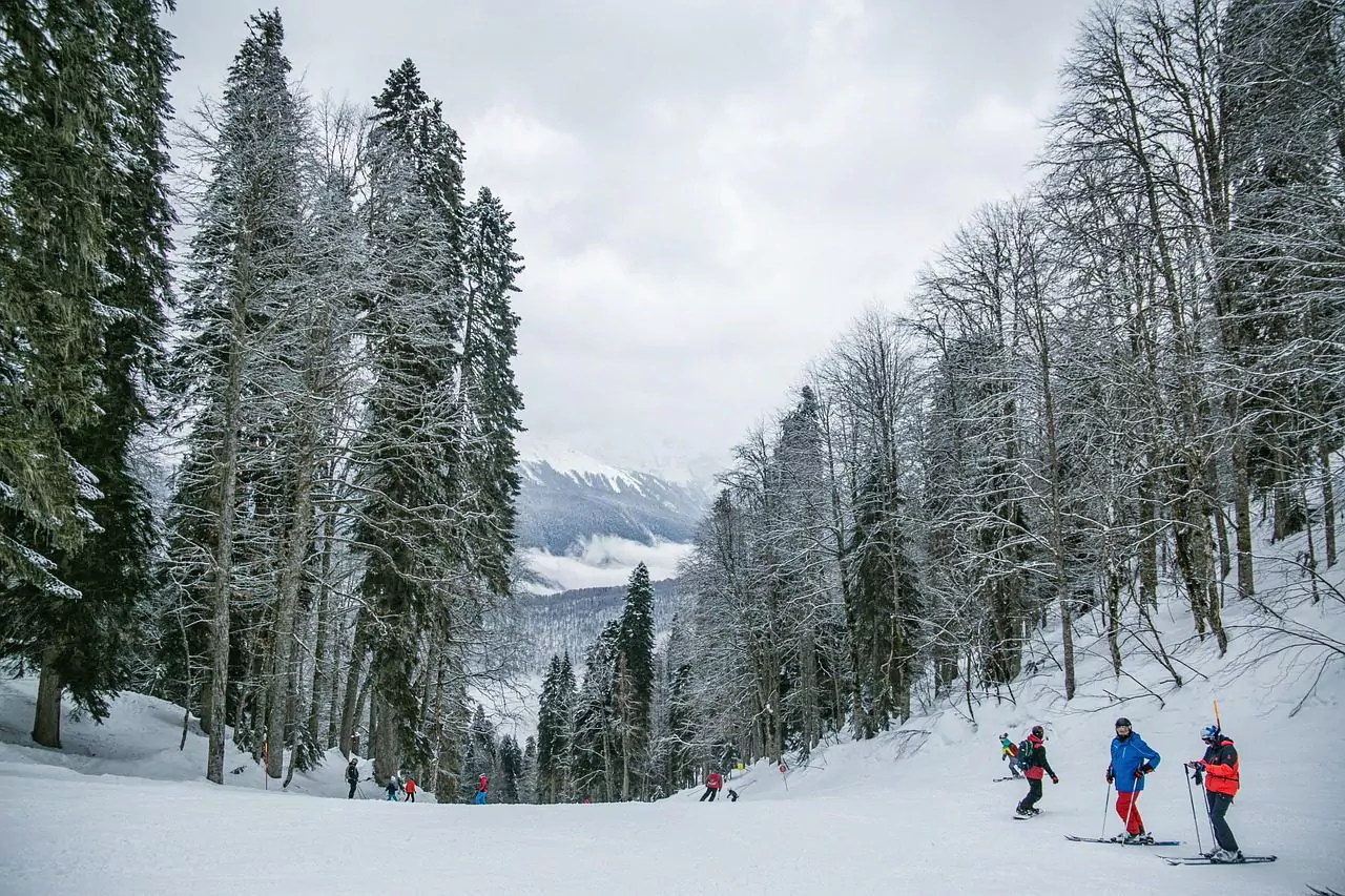 Balade sur la neige