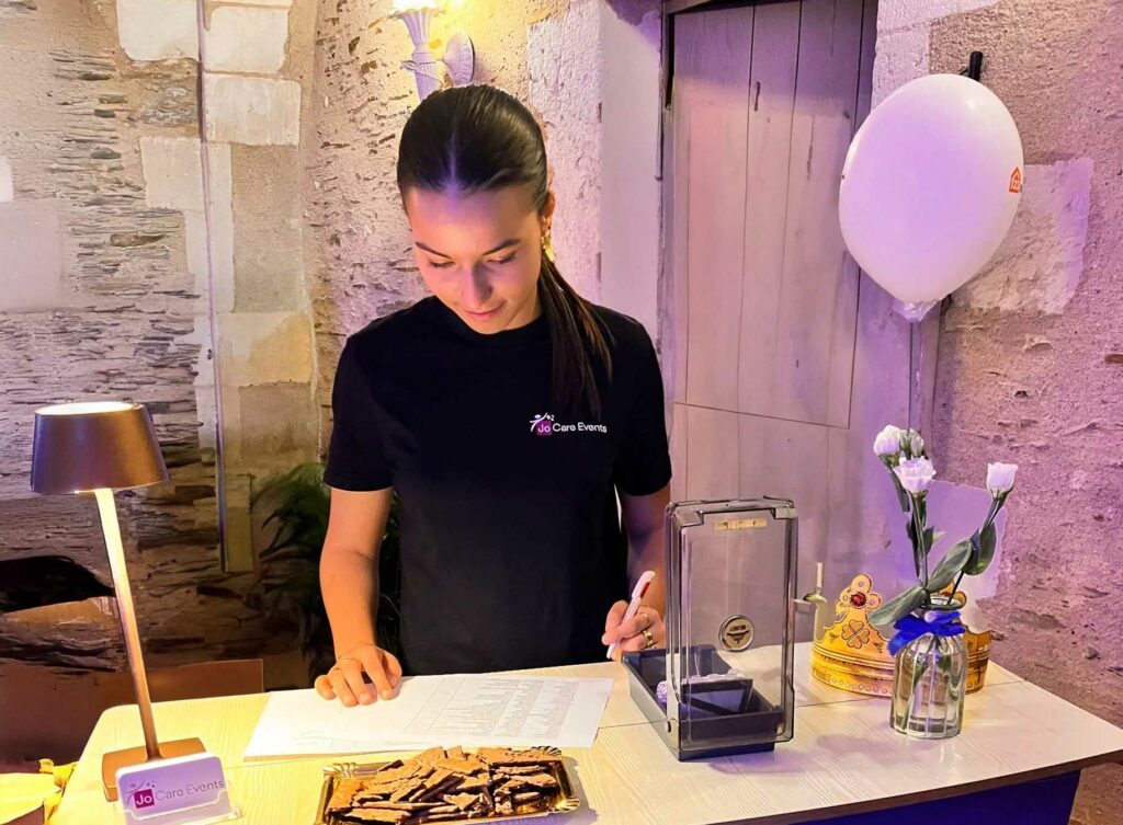 Coordination événementielle Jo Care Events à Angers