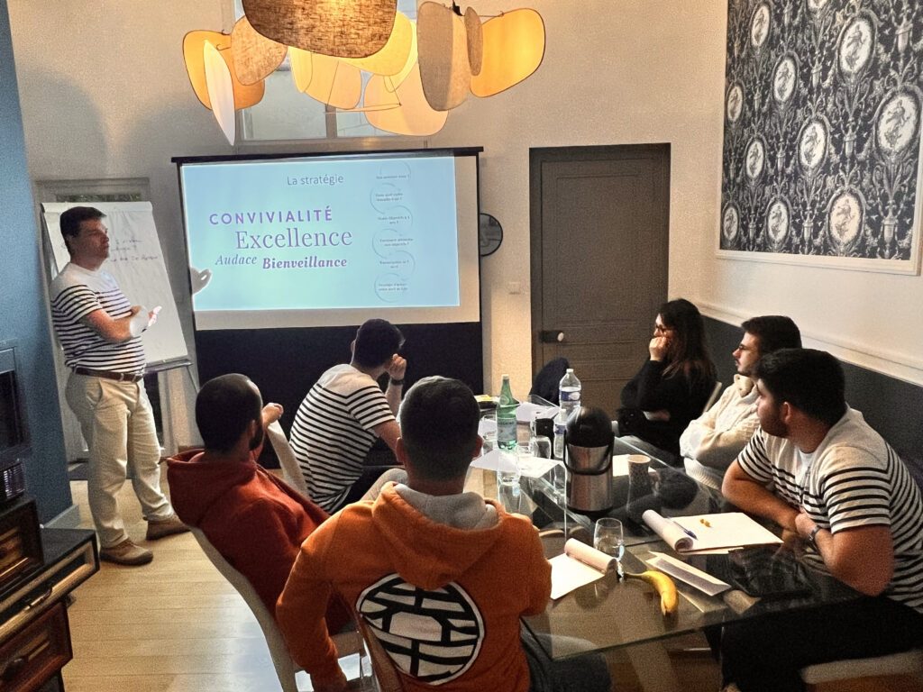 Séminaire d’entreprise à Angers animé par Jo Care Events